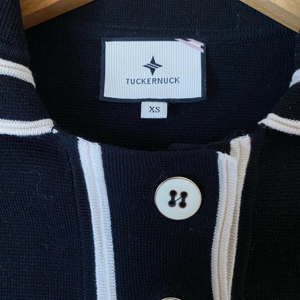 Tuckernuck Dress Women’s XS Eleonora Black Academia Preppy Mini - Picture 5 of 10